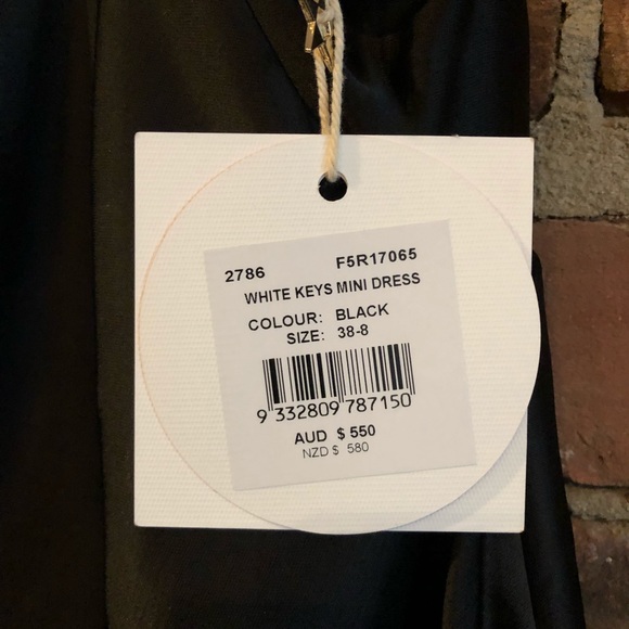 Sass & Bide, White Keys mini dress in black - Picture 5 of 5